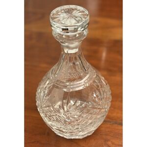 Vintage‎ Astral Joan Cut Crystal 8-1/2" Decanter